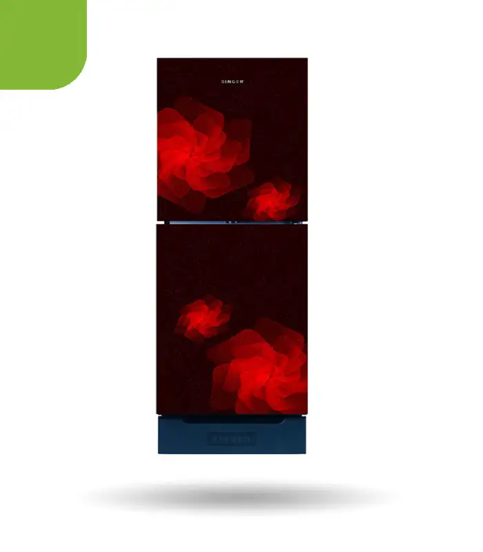 SINGER Top Mount Refrigerator 200 Ltr FTDS200-RG Red