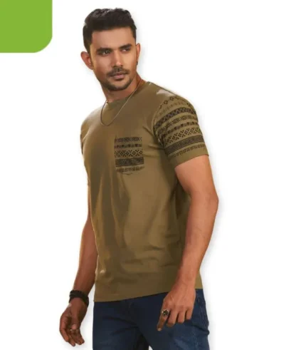 Mens t-shirt green